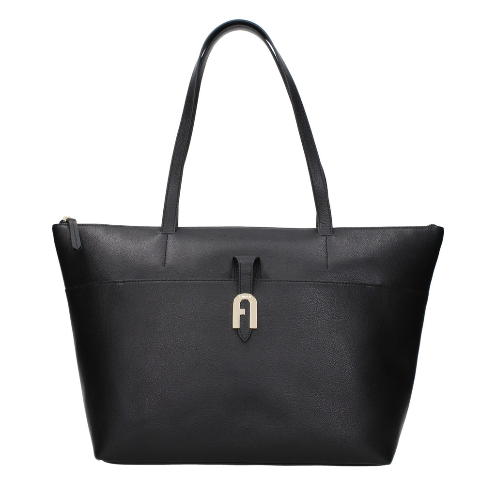 Black Leather Shoulder Bag