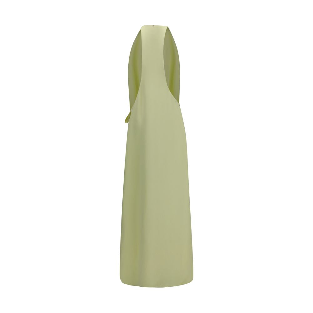 Bicolor Viscose Casual Dress