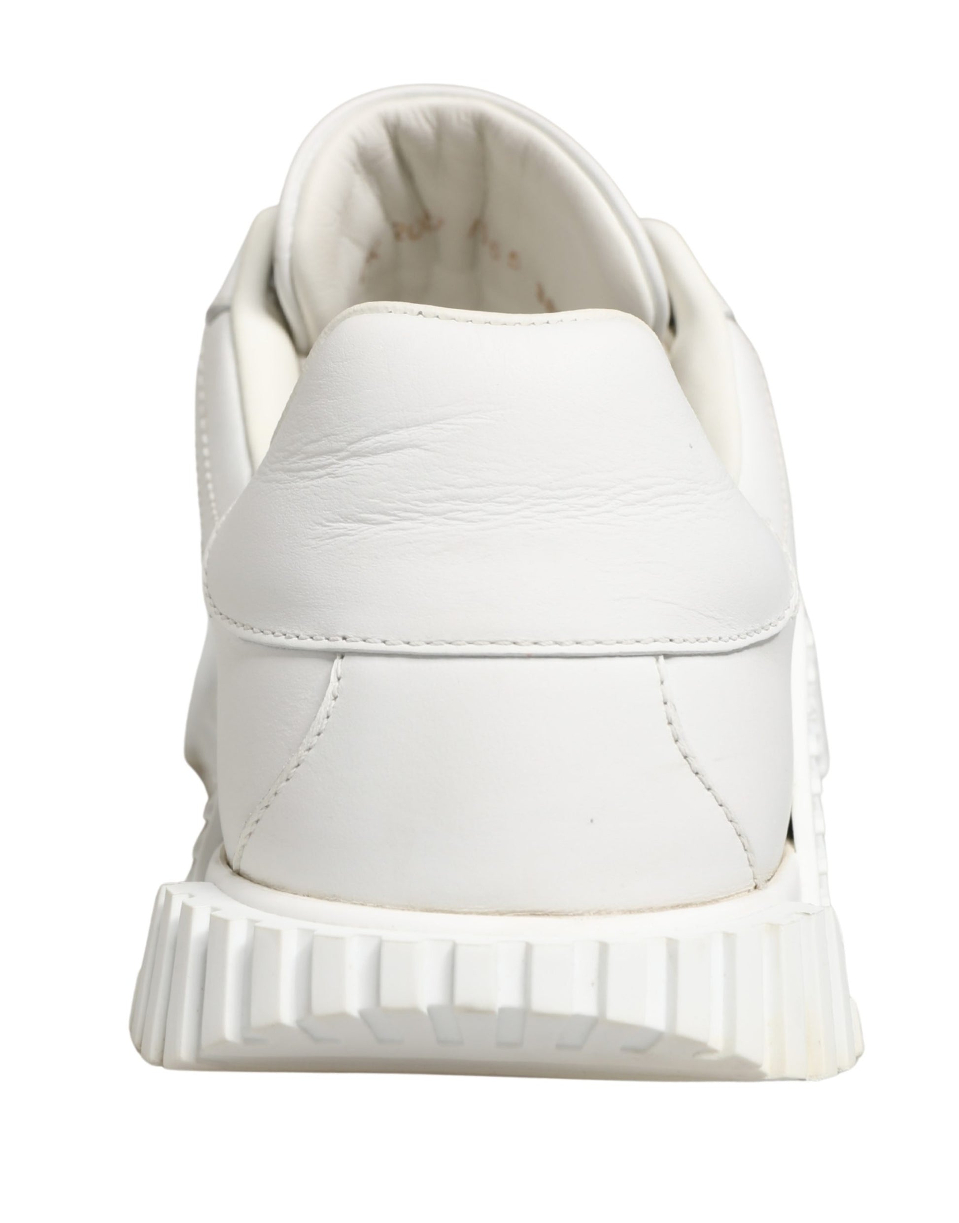 White NS1 Lace Up Low Top Sneakers Shoes