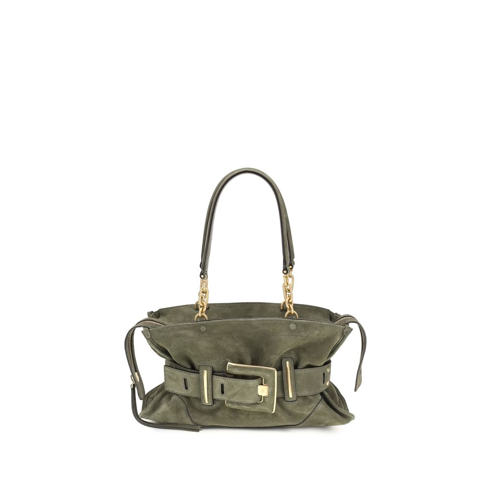 Bicolor Calf Leather Bos Taurus Handbag