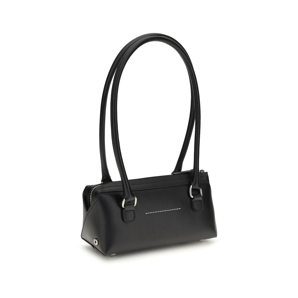 Black Calf Leather Bos Taurus Shoulder Bag