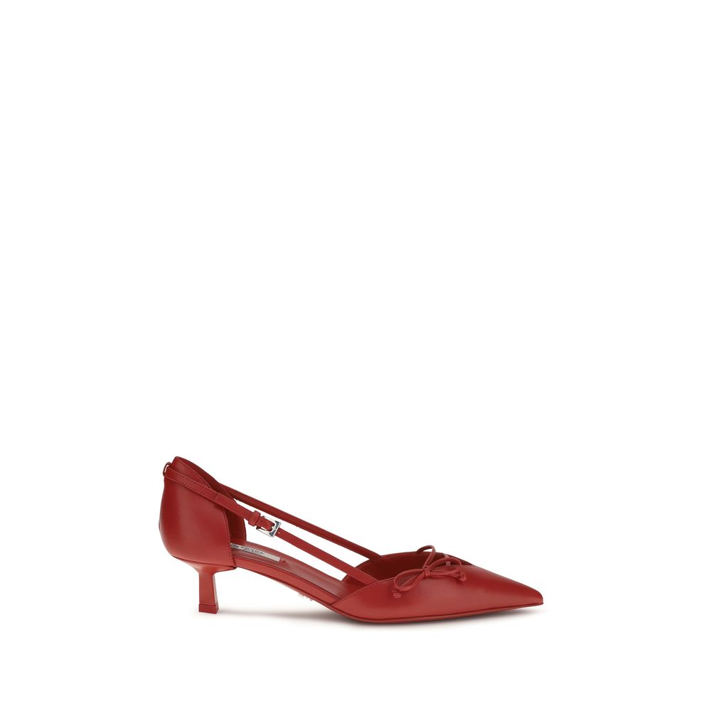 Multicolor Goatskin High Heel Pumps