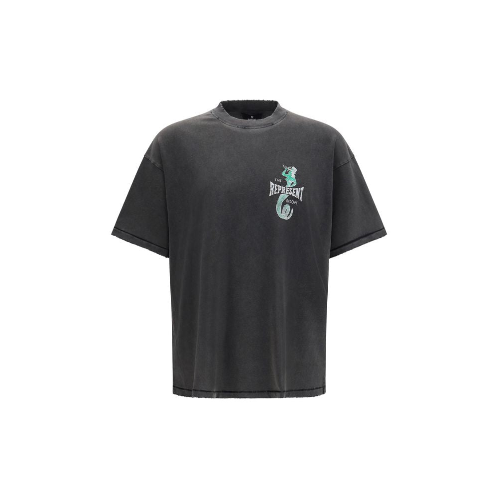 Gray Cotton T-Shirt