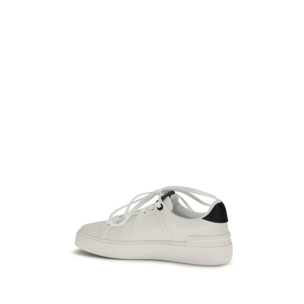 Black Calf Leather Bos Taurus Low Top Sneakers