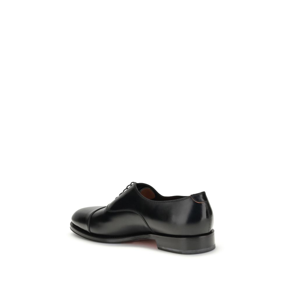 Black Calf Leather Bos Taurus Oxfords And Derbies