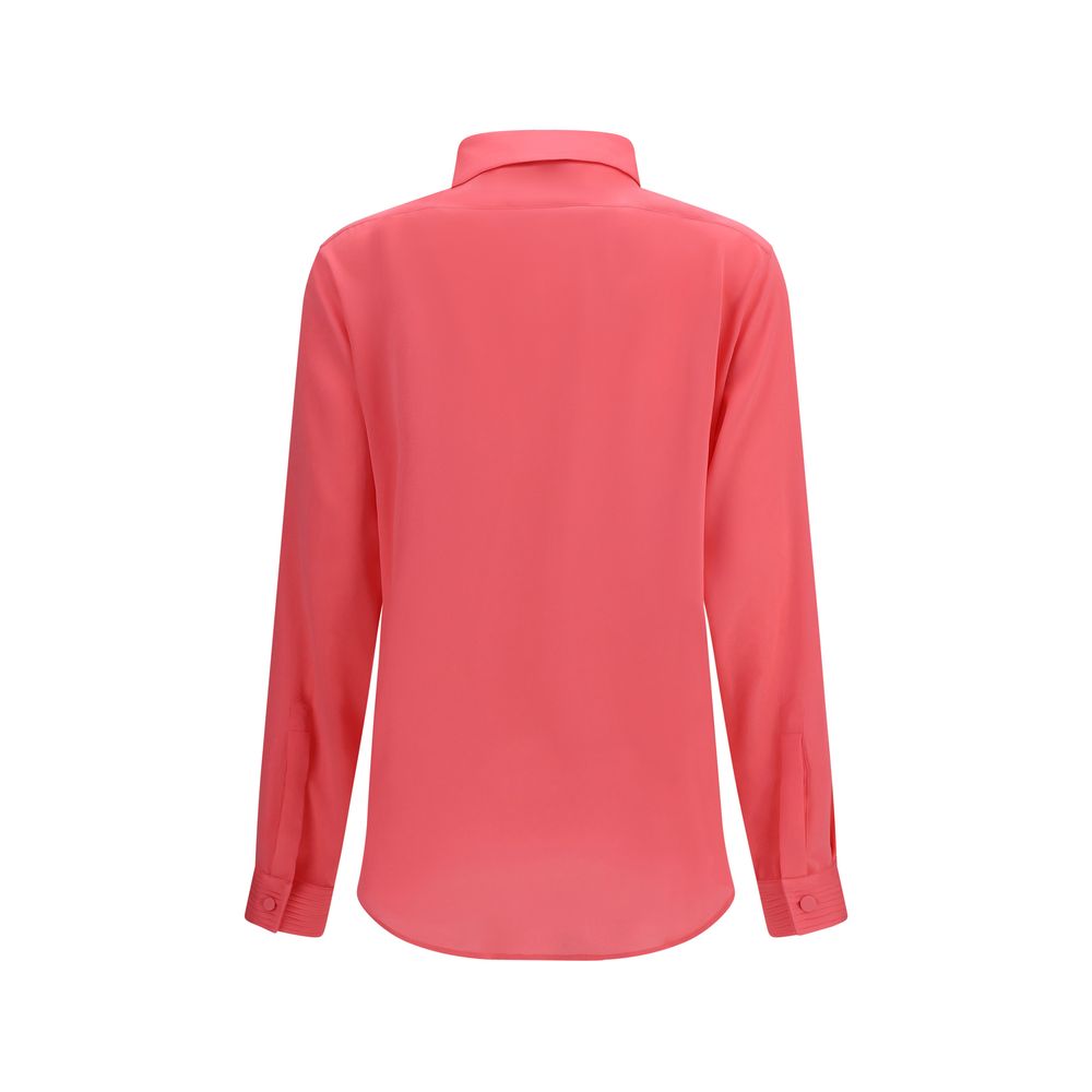 Multicolor Silk Dress Shirt