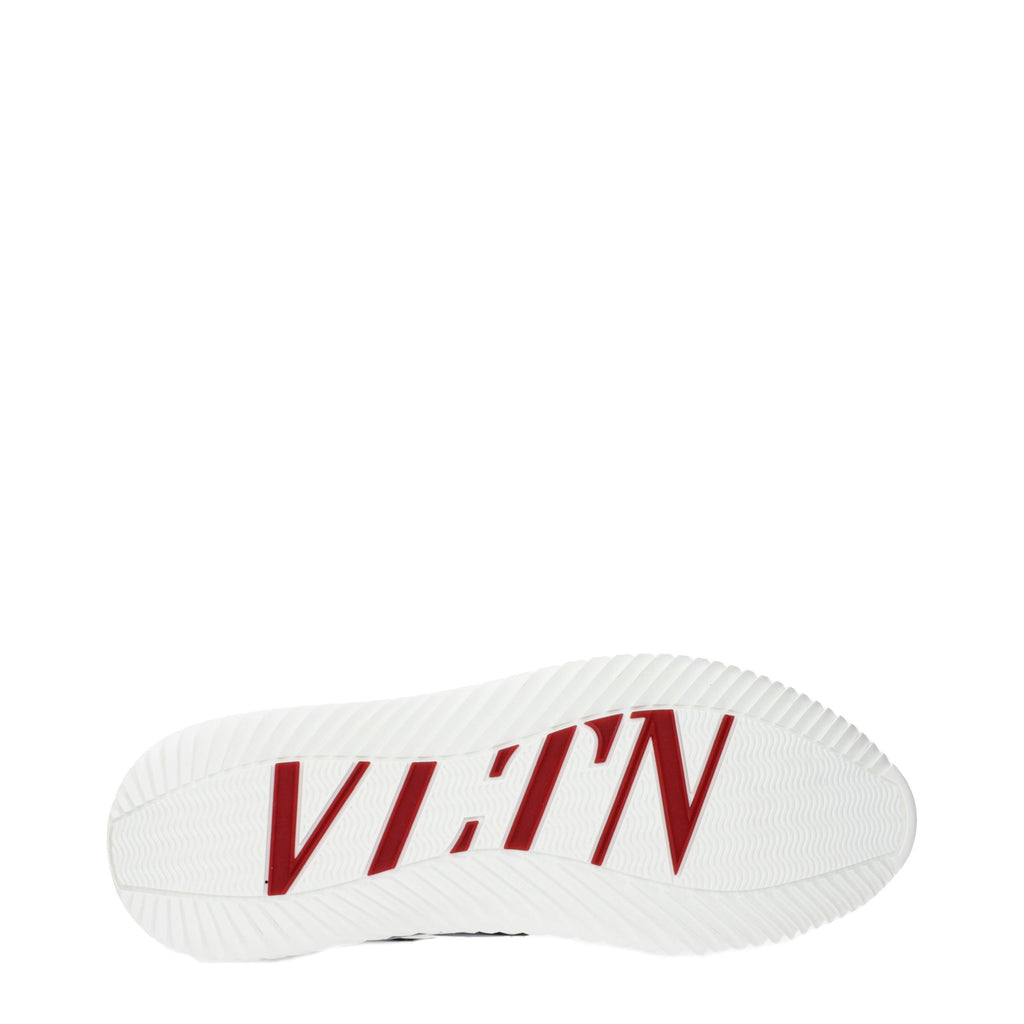 Multicolor Leather Athletic Sneakers