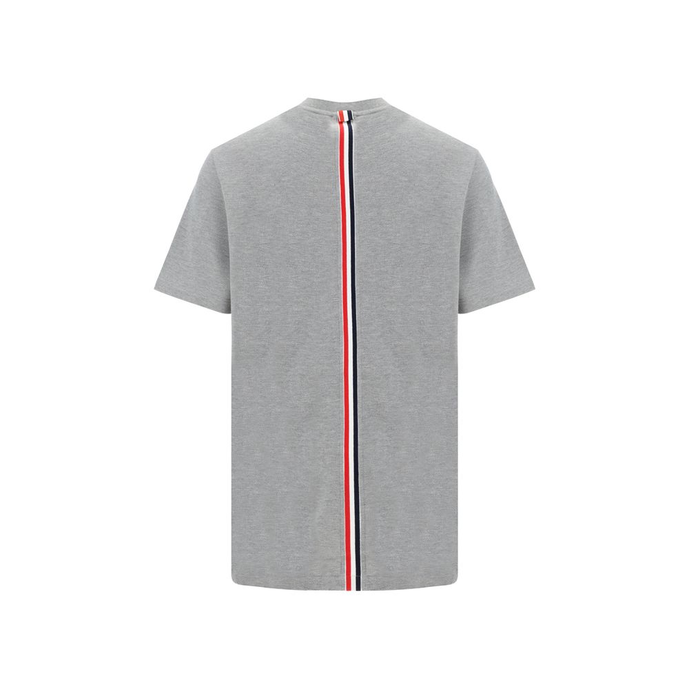 Gray Cotton Long Sleeve T-Shirt