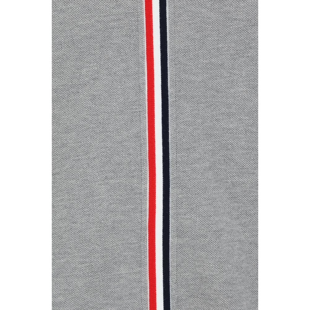 Gray Cotton Long Sleeve T-Shirt