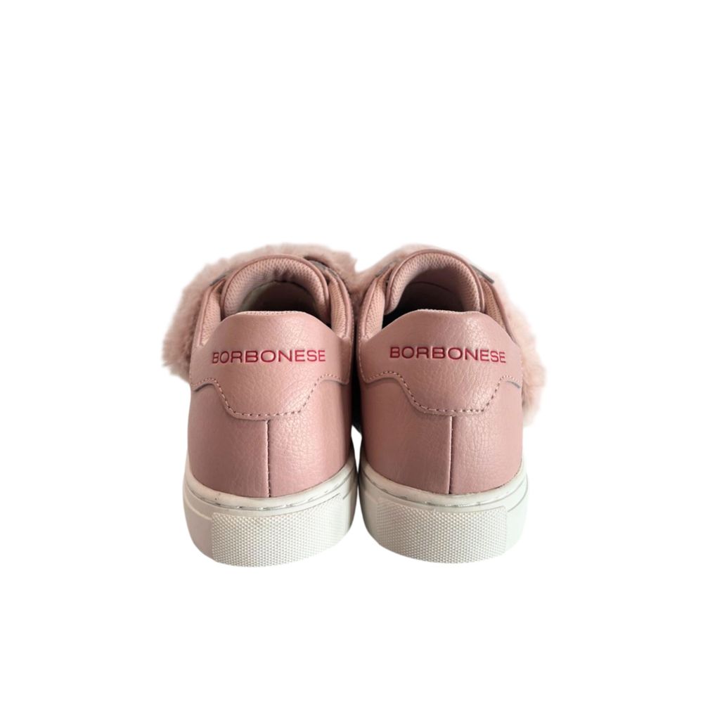 Pink Rubber Women Sneaker
