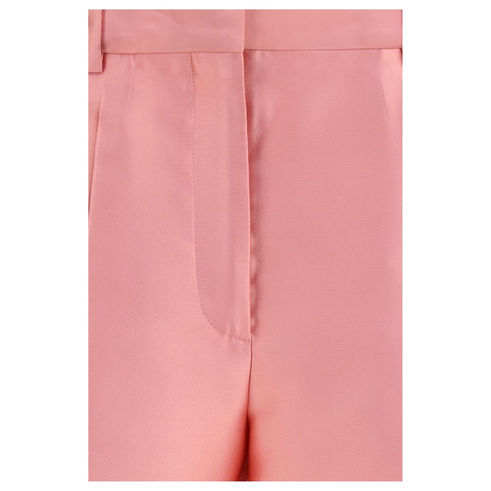 Multicolor Polyester Casual Pants
