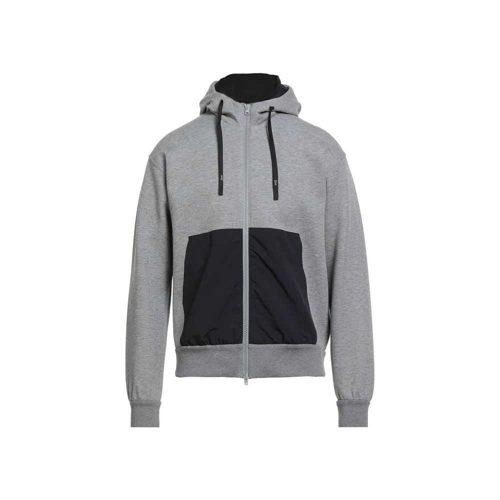 Gray Cotton Sweatshirt