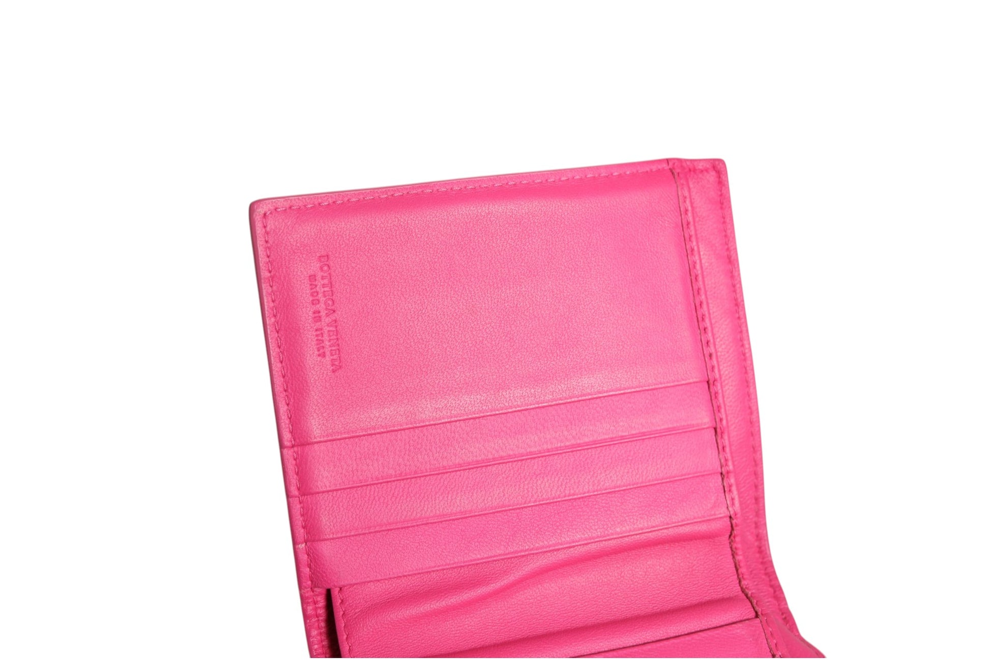 Intrecciato Nappa Leather Mini Wallet