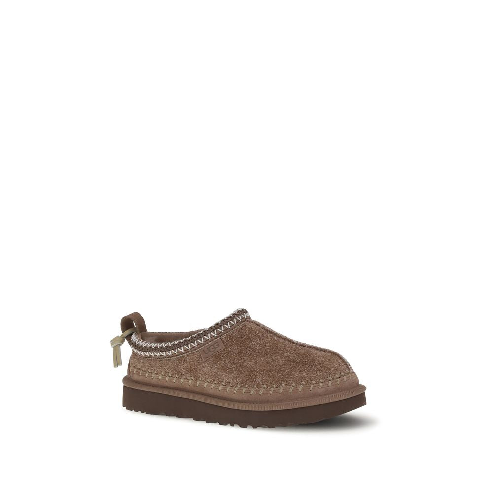 Brown Leather Mules