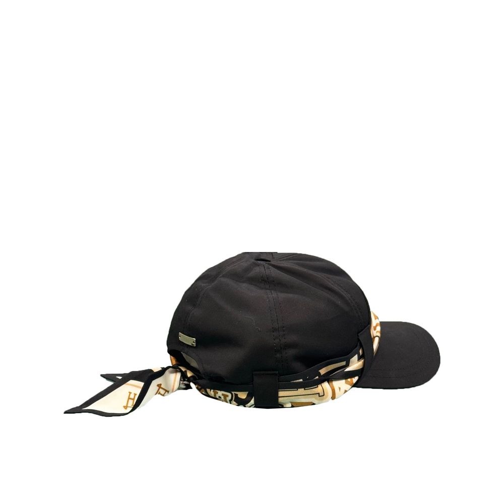 Black Cotton Cap (Baseball Hat)