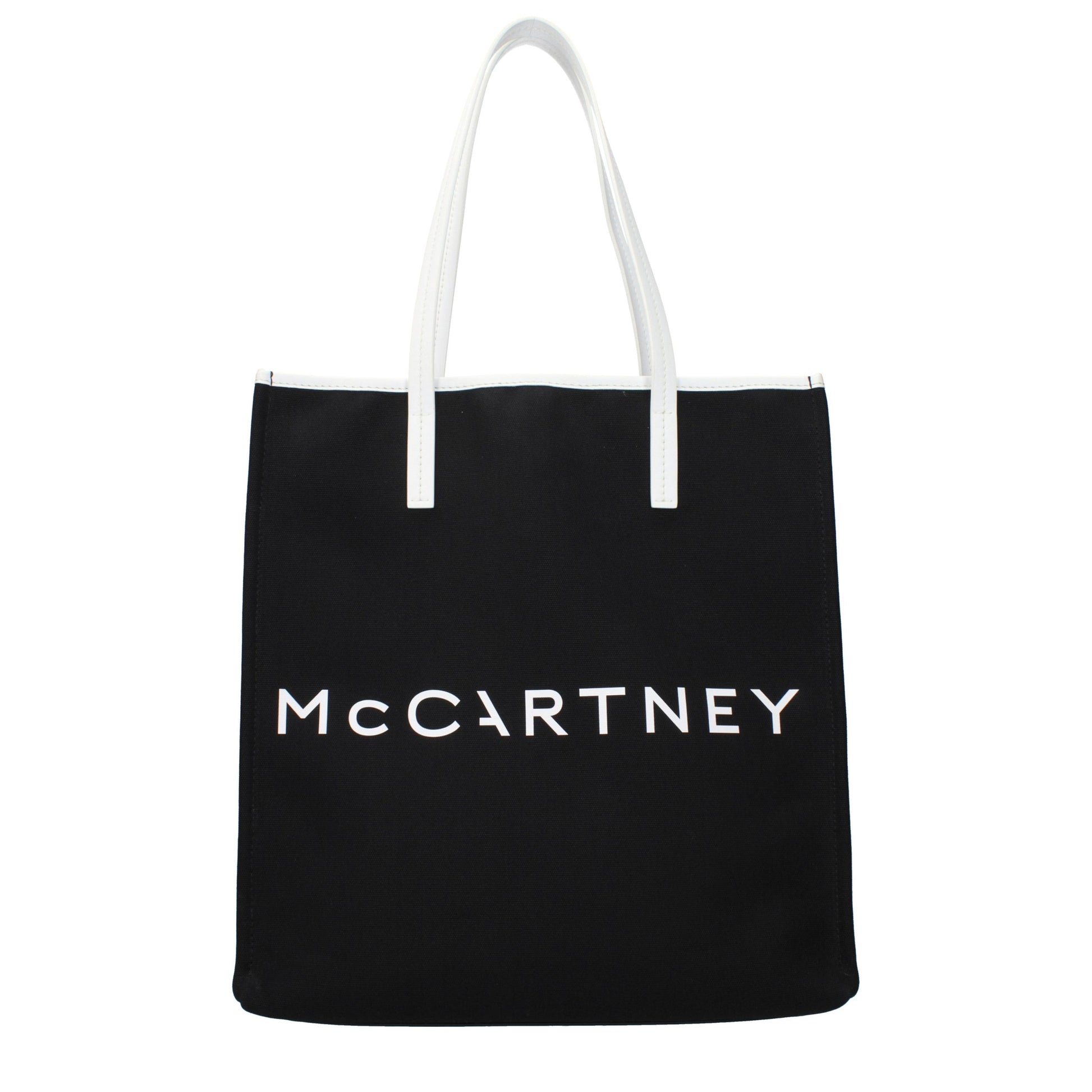 Black Fabric Shoulder Bag