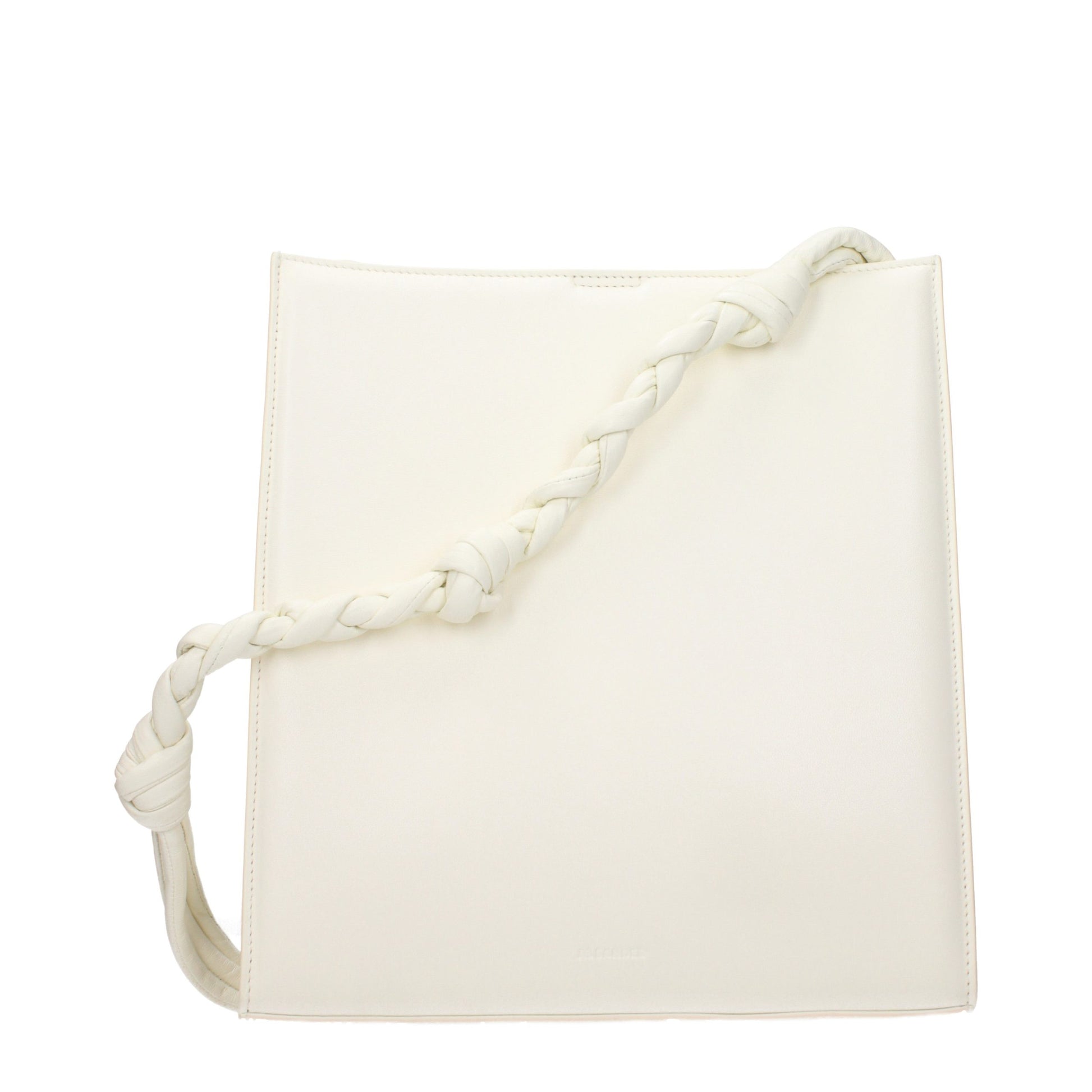 White Leather Shoulder Bag