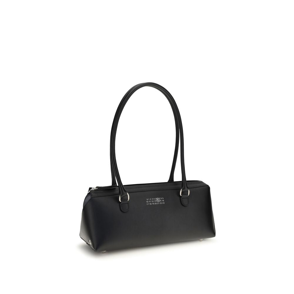 Black Calf Leather Bos Taurus Shoulder Bag