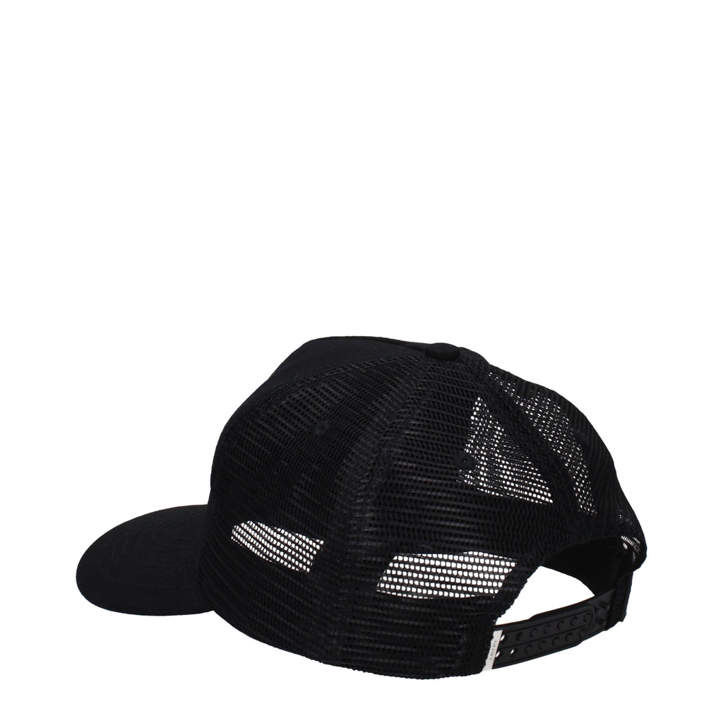 Black Cotton Cap (Baseball Hat)