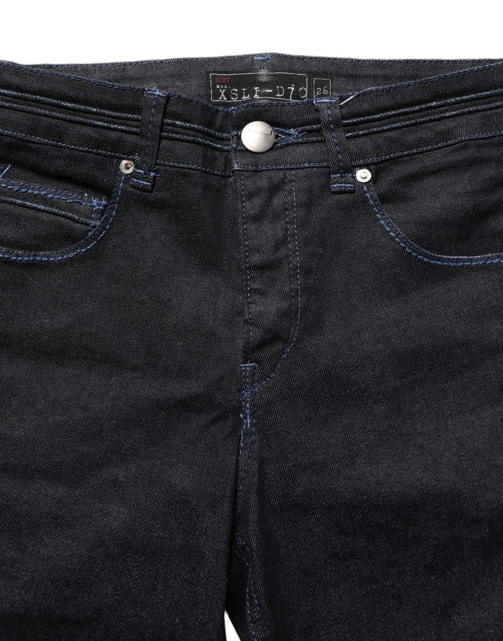Black Cotton Stretch HighWaist Skinny Denim Trouser Jeans