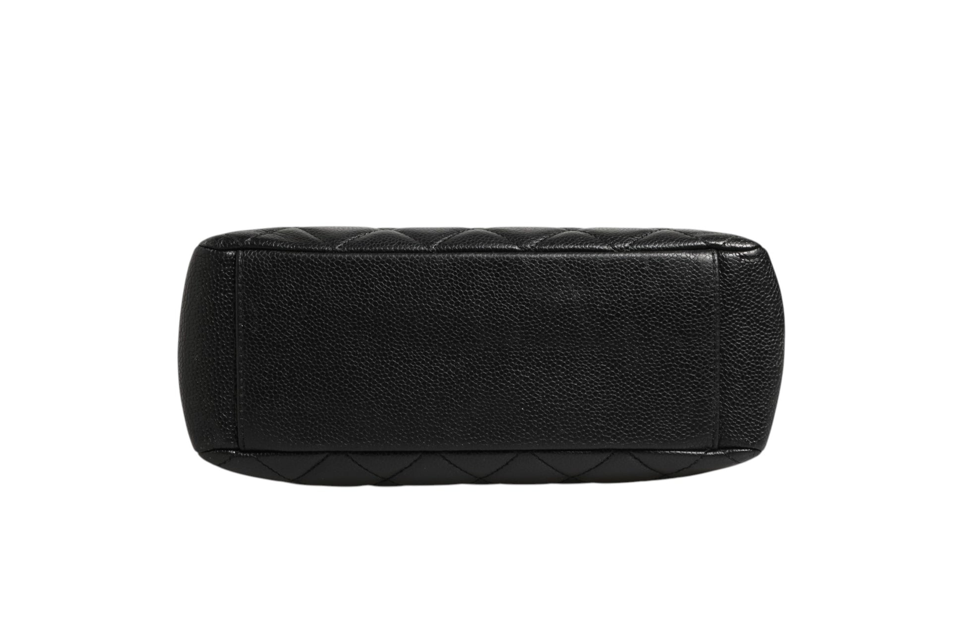 Caviar Petit Shopping Tote (PST) Black