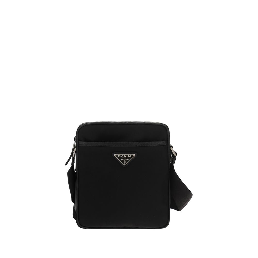 Black Nylon Shoulder Bag