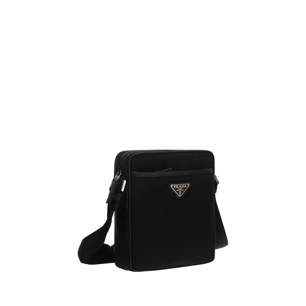 Black Nylon Shoulder Bag