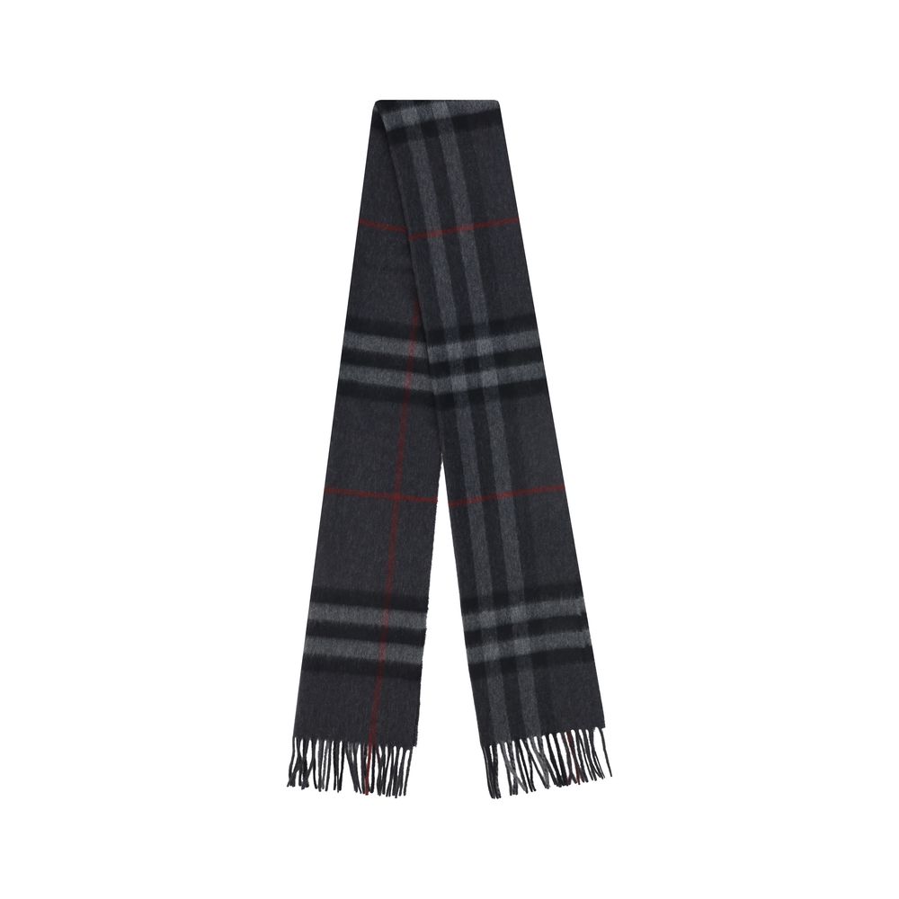 Gray Cashmere Scarf