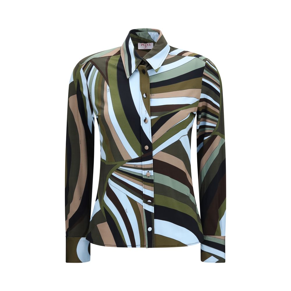 Multicolor Viscose Shirt