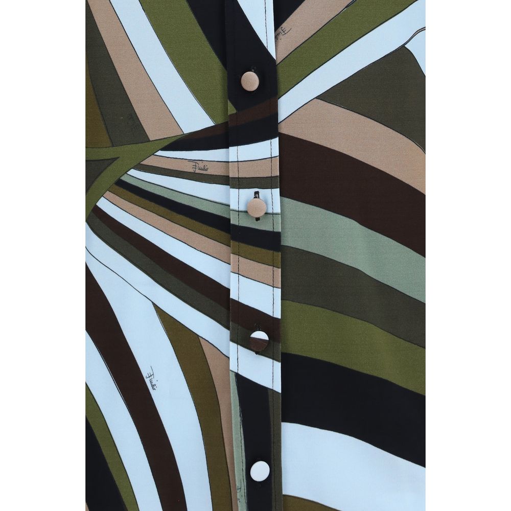 Multicolor Viscose Shirt