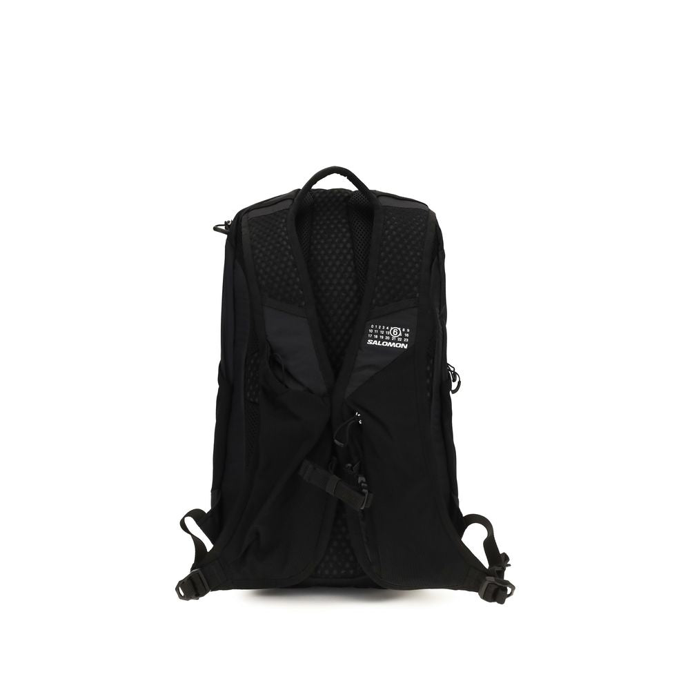 Black Nylon Backpack