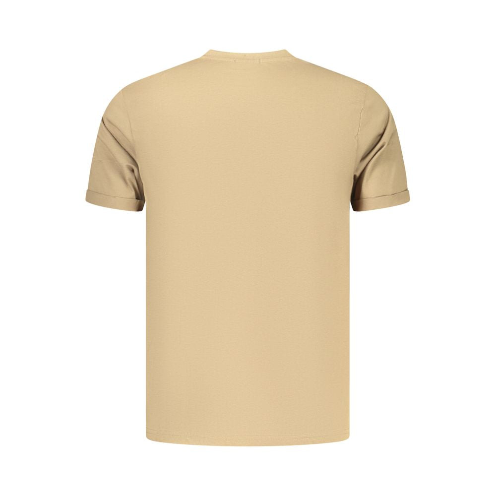 Brown Cotton Men's Shirt