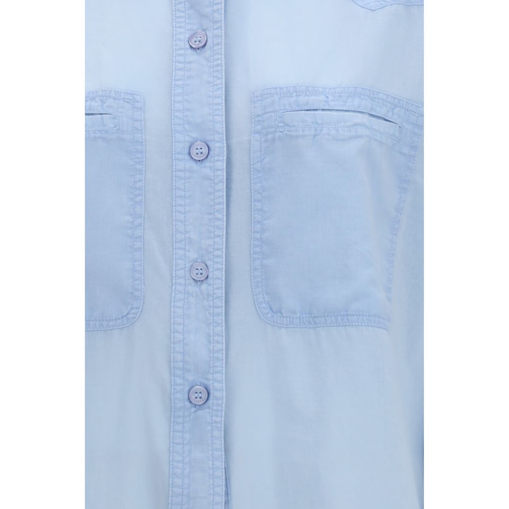 Blue Cotton Shirt