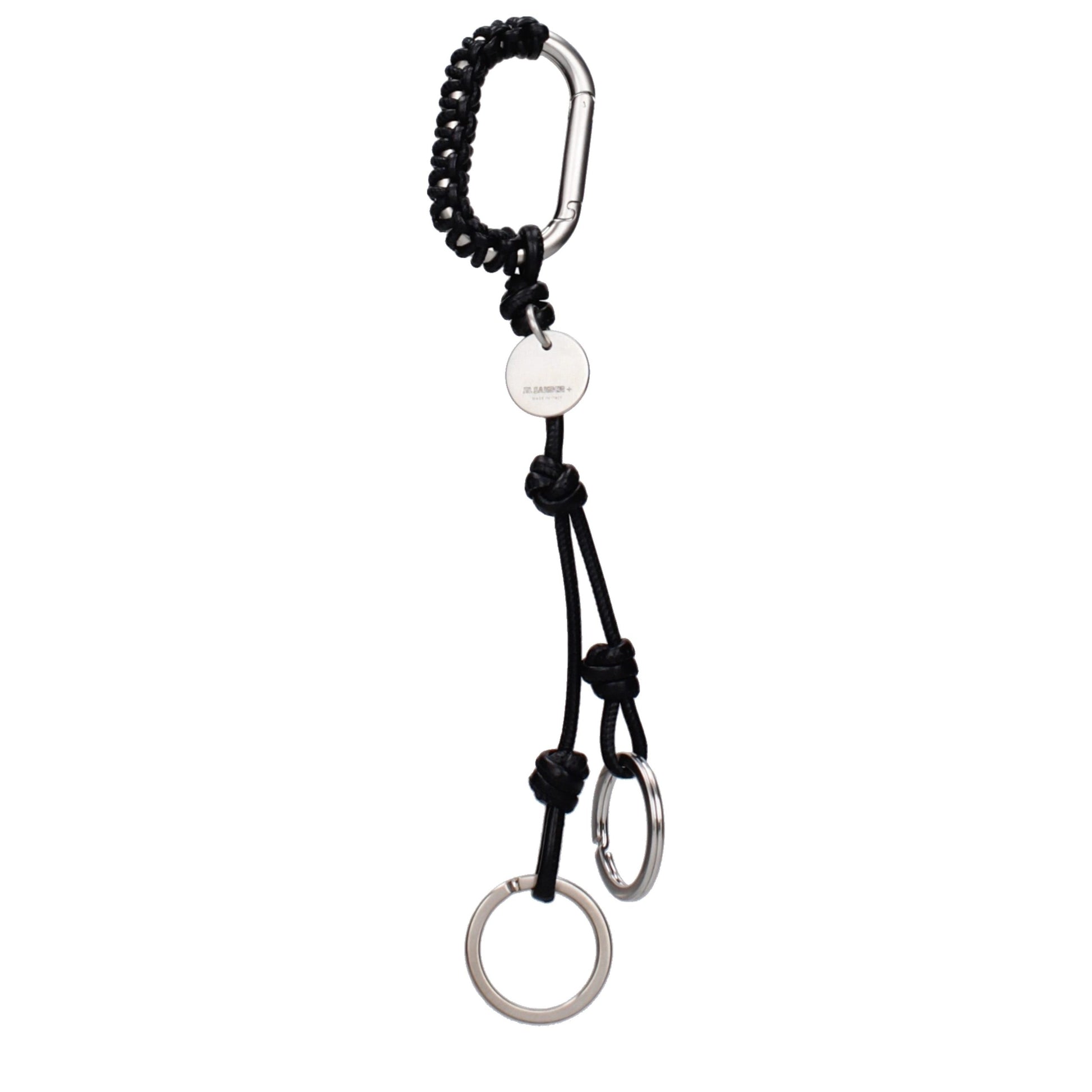 Gray Metal Keychain