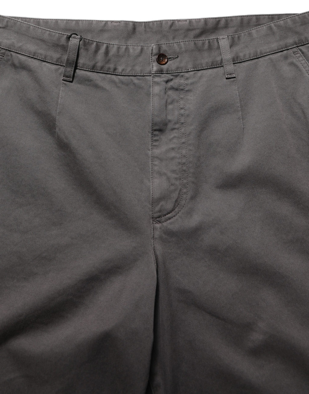 Dark Gray MidWaist Straight Men Trouser Pants