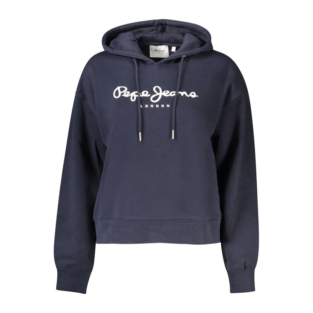 Blue Cotton Sweatshirt