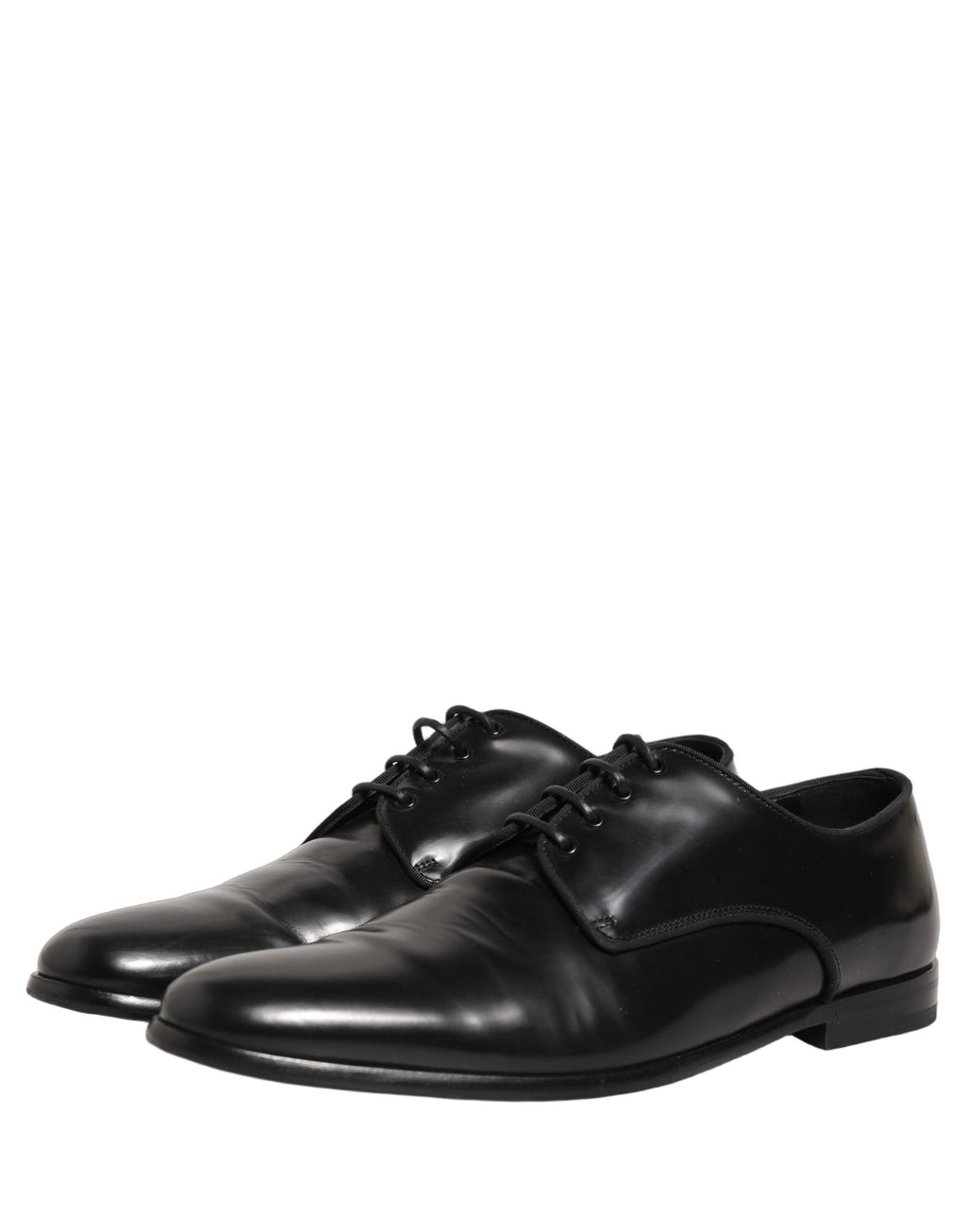 Black Leather Men Derby Dress Formal Shoes