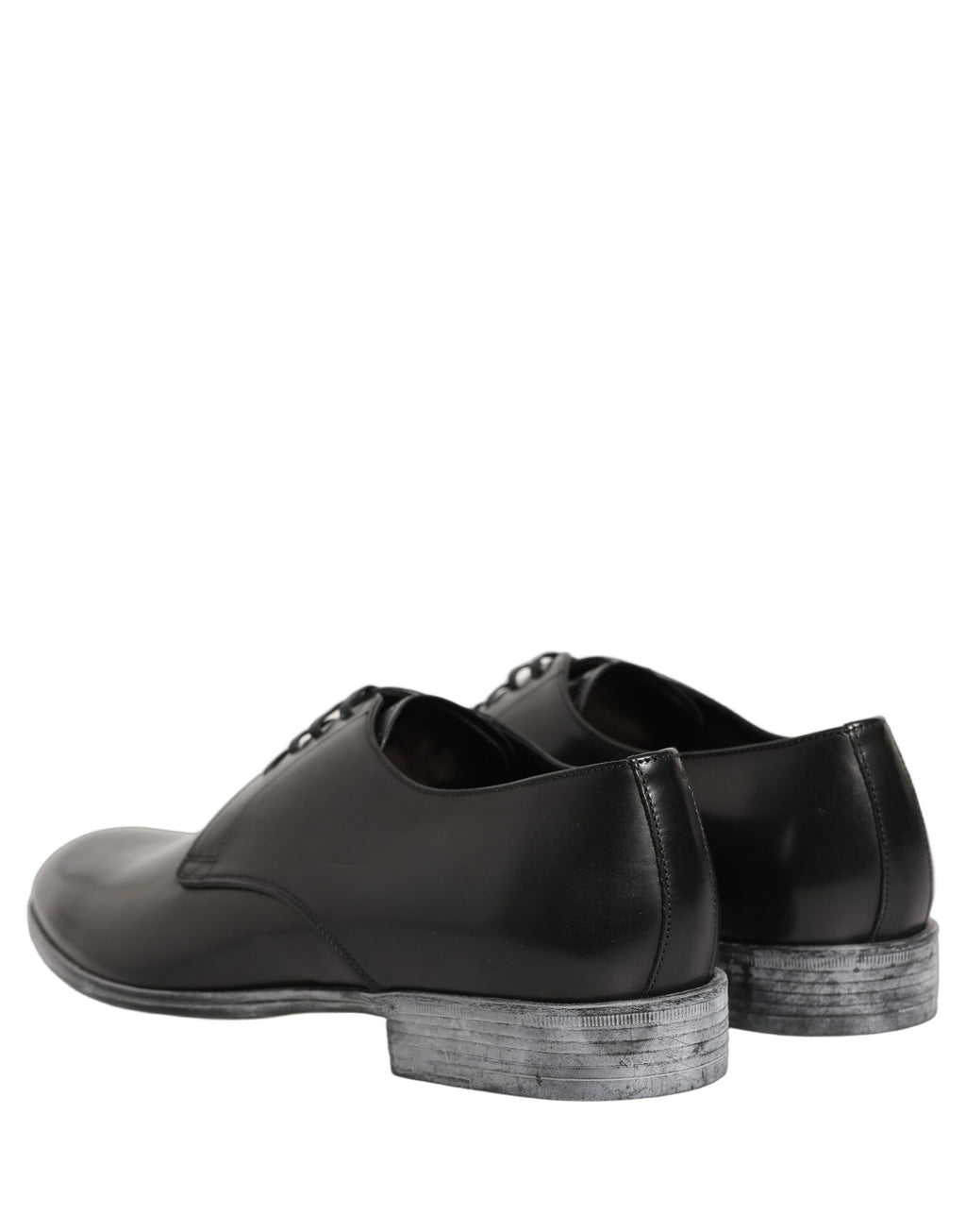 Dress Black Leather Lace Up Derby Men Shoes