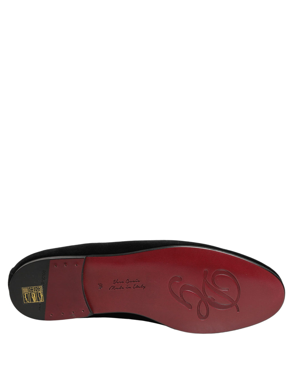 Black Crown Embellished Dress Loafers Shoes