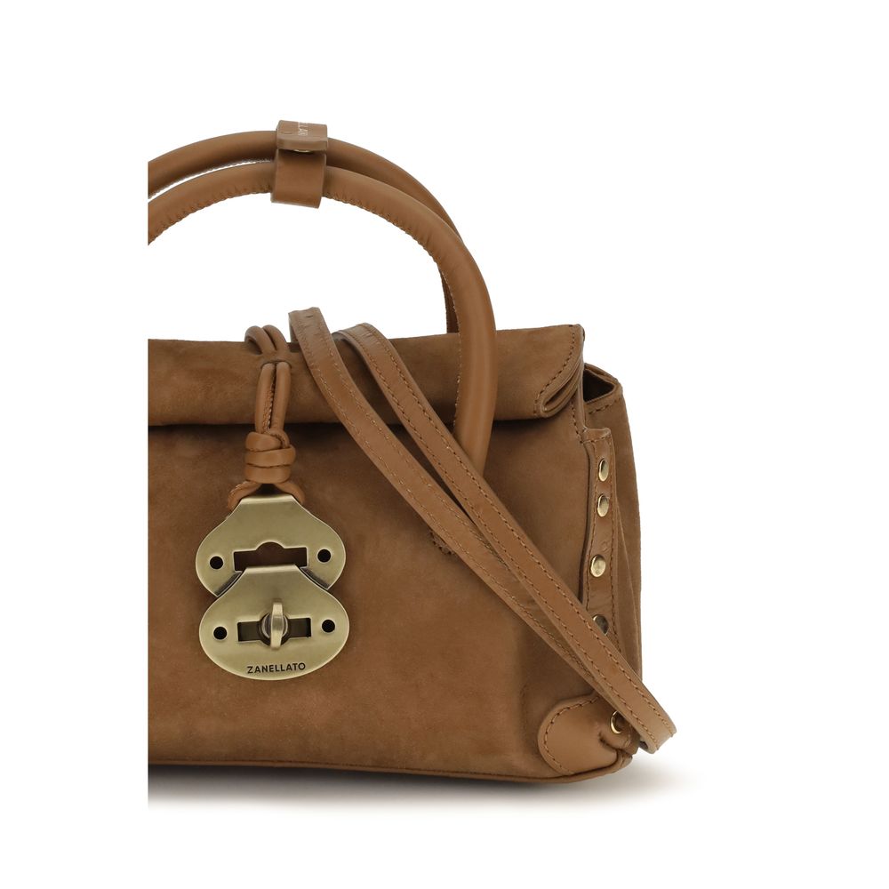 Brown Calf Leather Bos Taurus Handbag