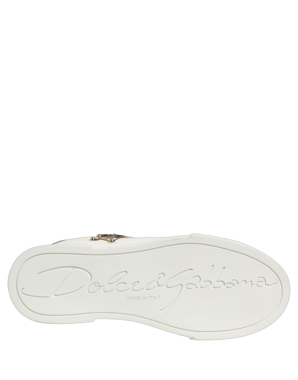 White Patch Calfskin Nappa Portofino Sneakers Shoes