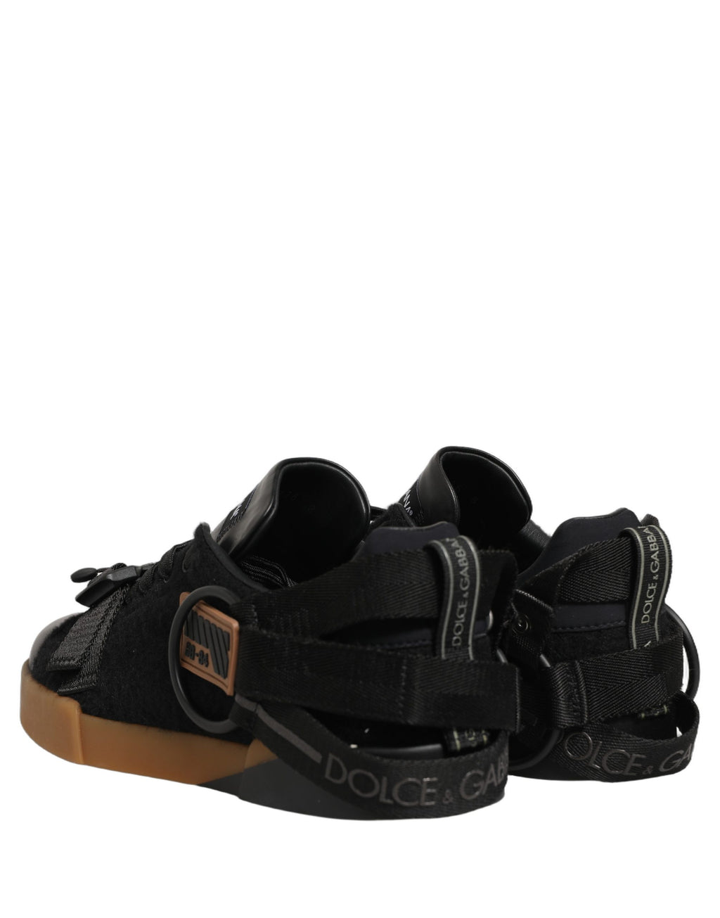 Black Leather Low Trainers Men Sneakers Shoes