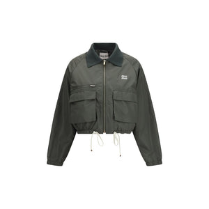 Bicolor Polyester Shell Jacket