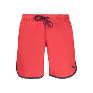Rosso Polyamide Men's Swim Shorts