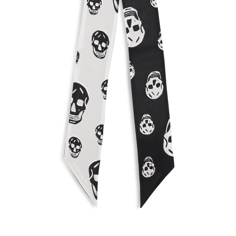 Black Silk Scarf