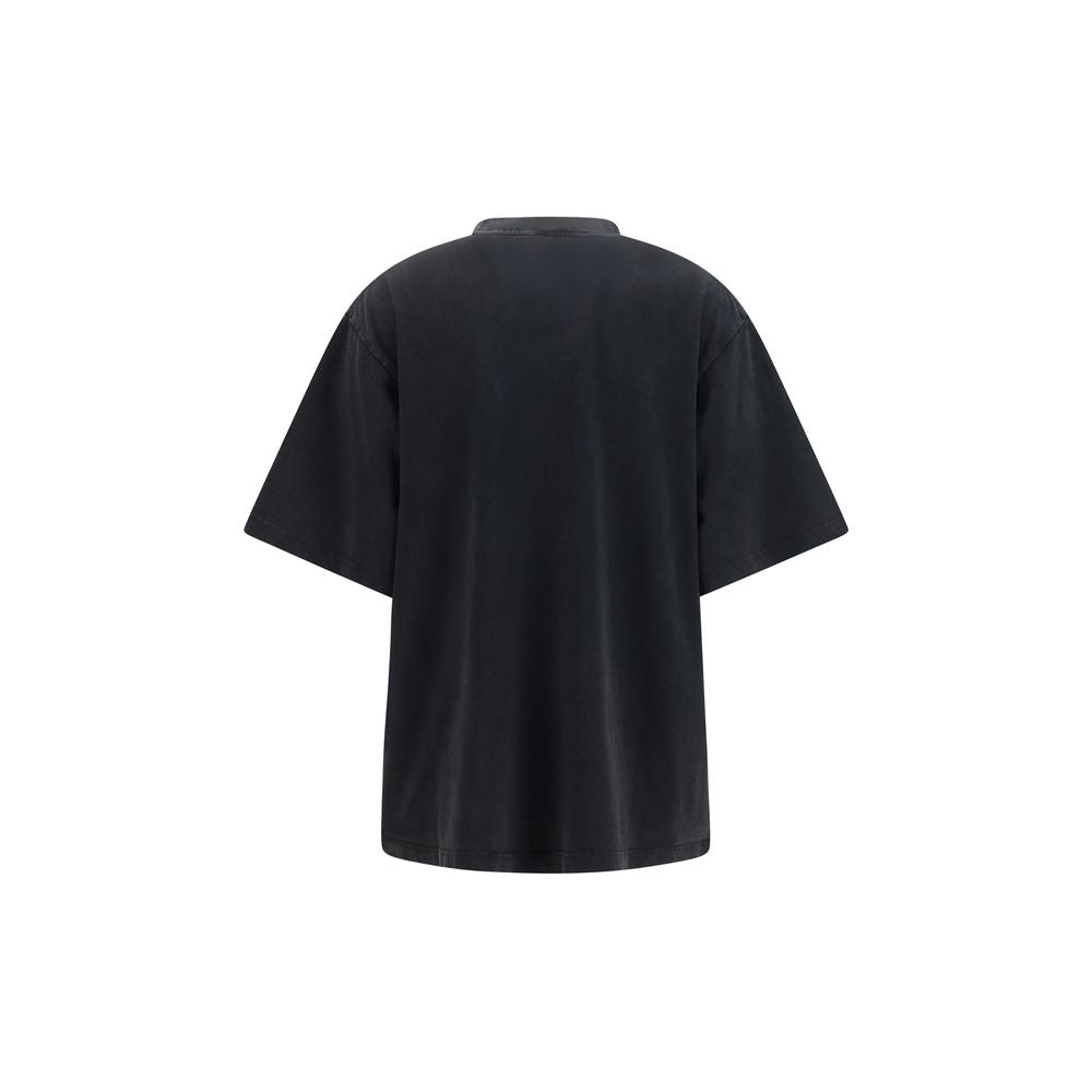 Black Cotton T-Shirt