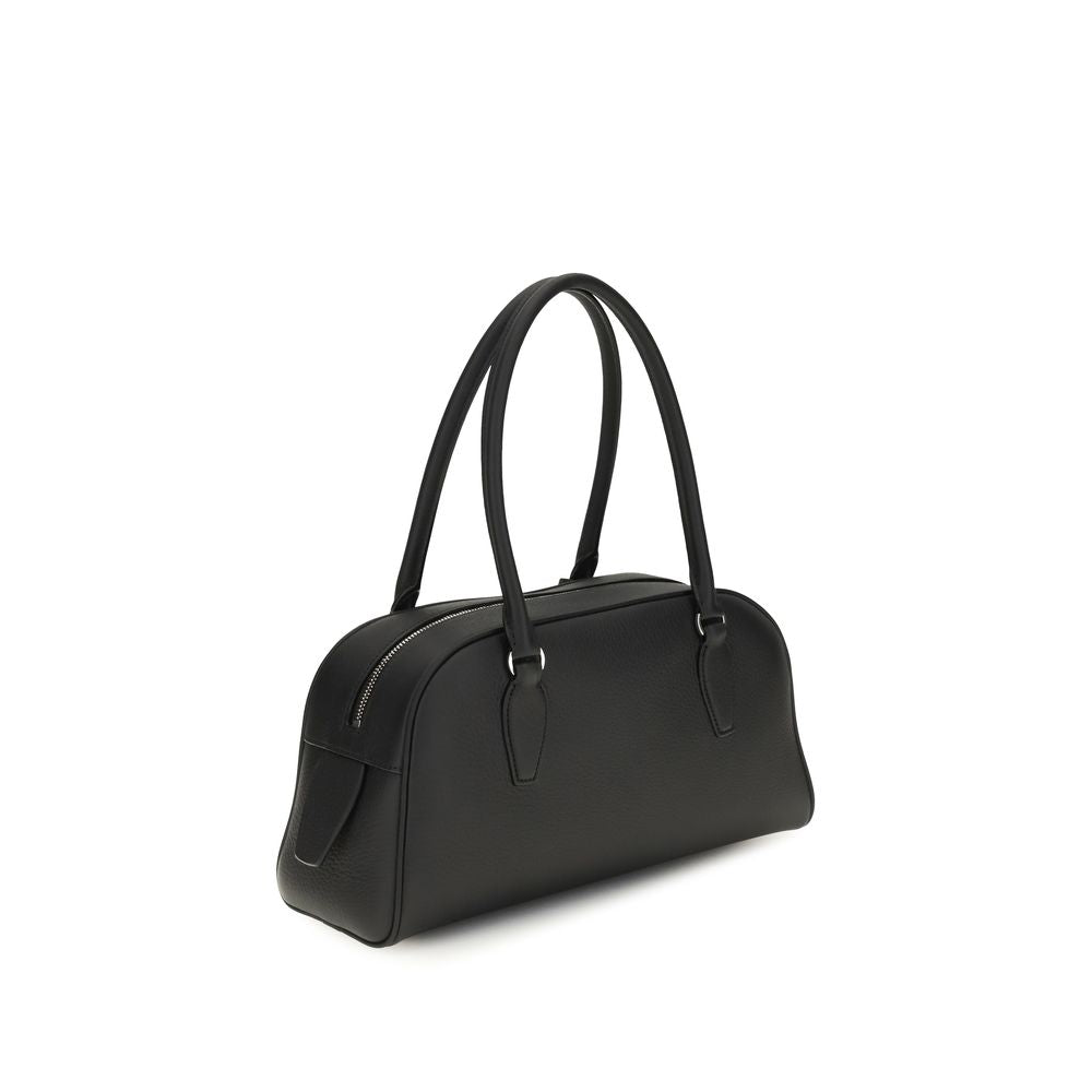Black Calf Leather Bos Taurus Shoulder Bag