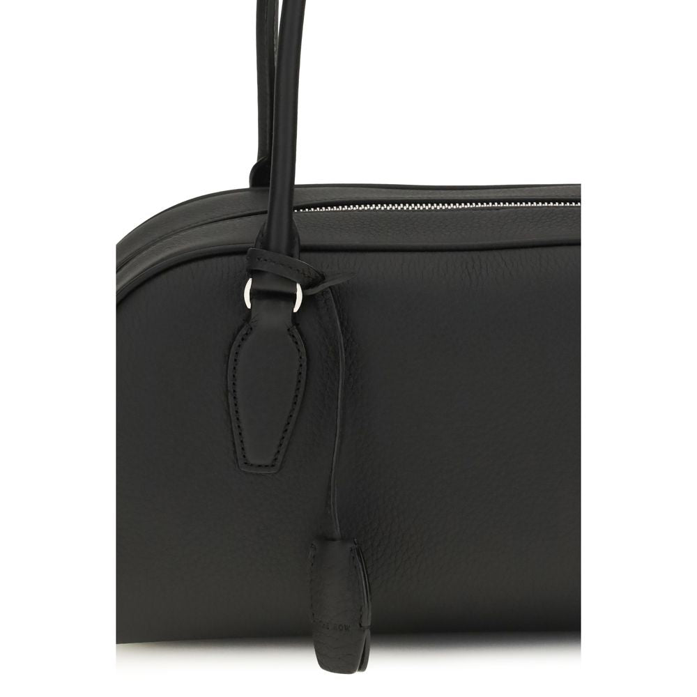 Black Calf Leather Bos Taurus Shoulder Bag