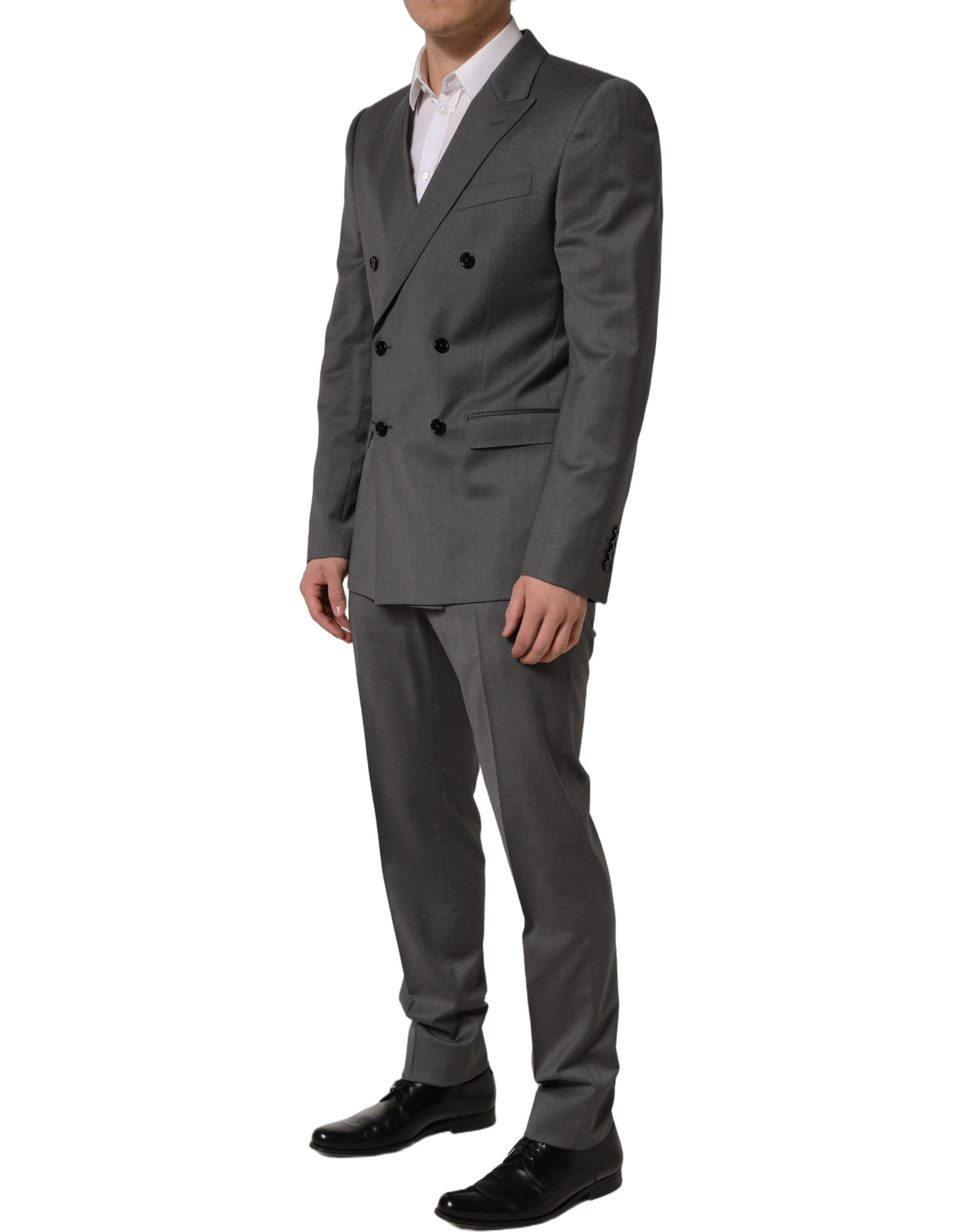 Gray MARTINI Slim Fit Formal 2Piece Men Suit