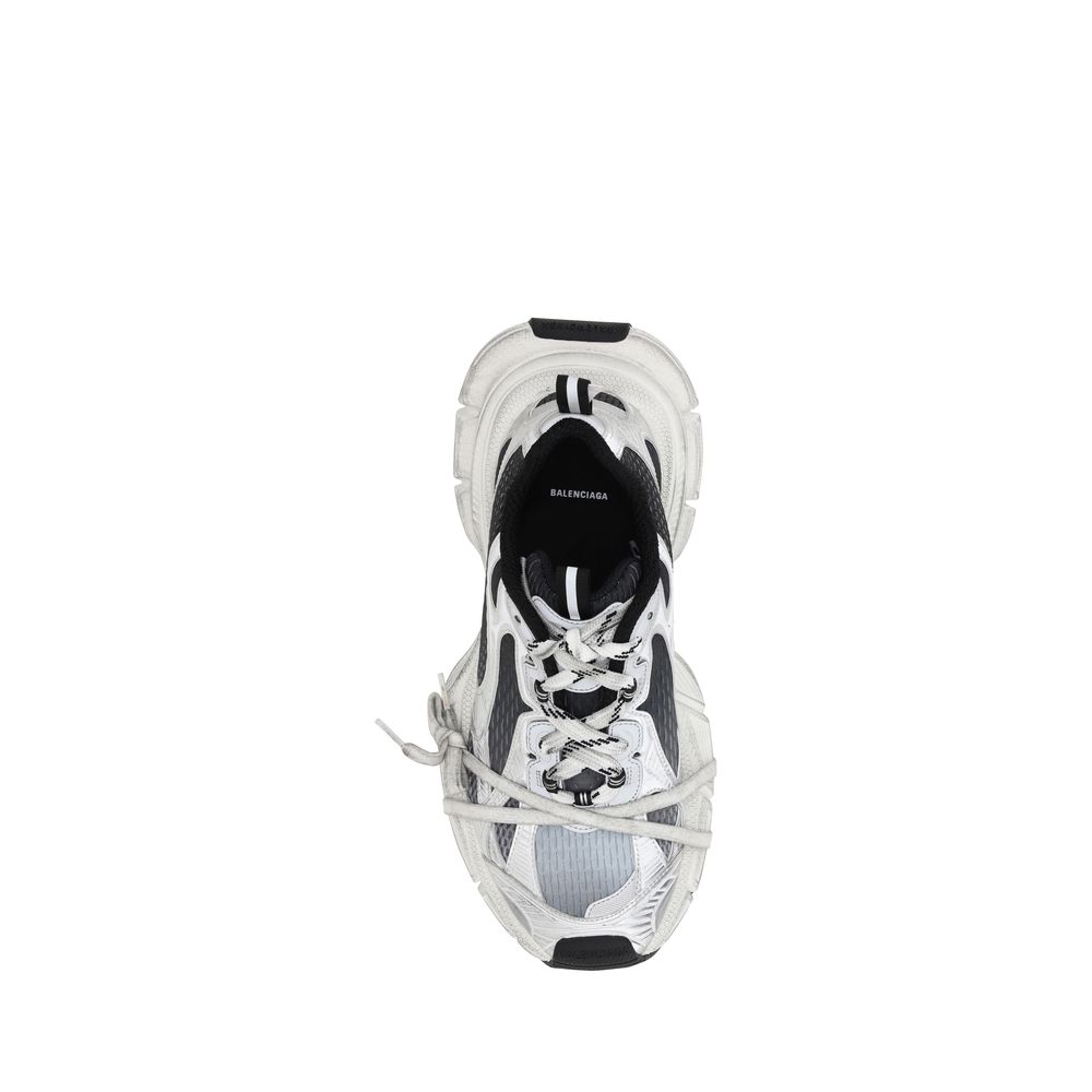 Multicolor Polyethylene Athletic Sneakers